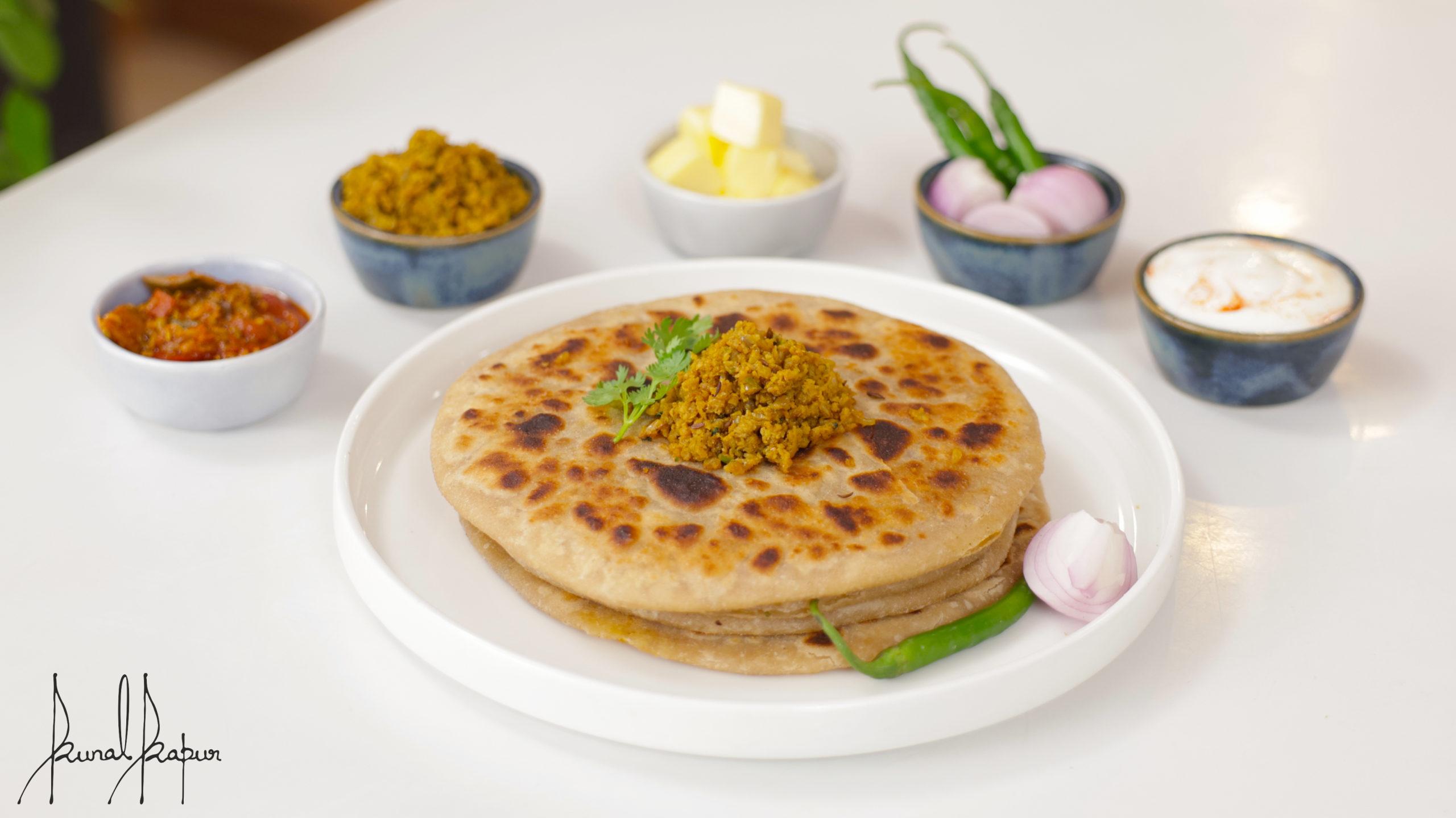 Soya Kheema Paratha - Chef Kunal Kapur