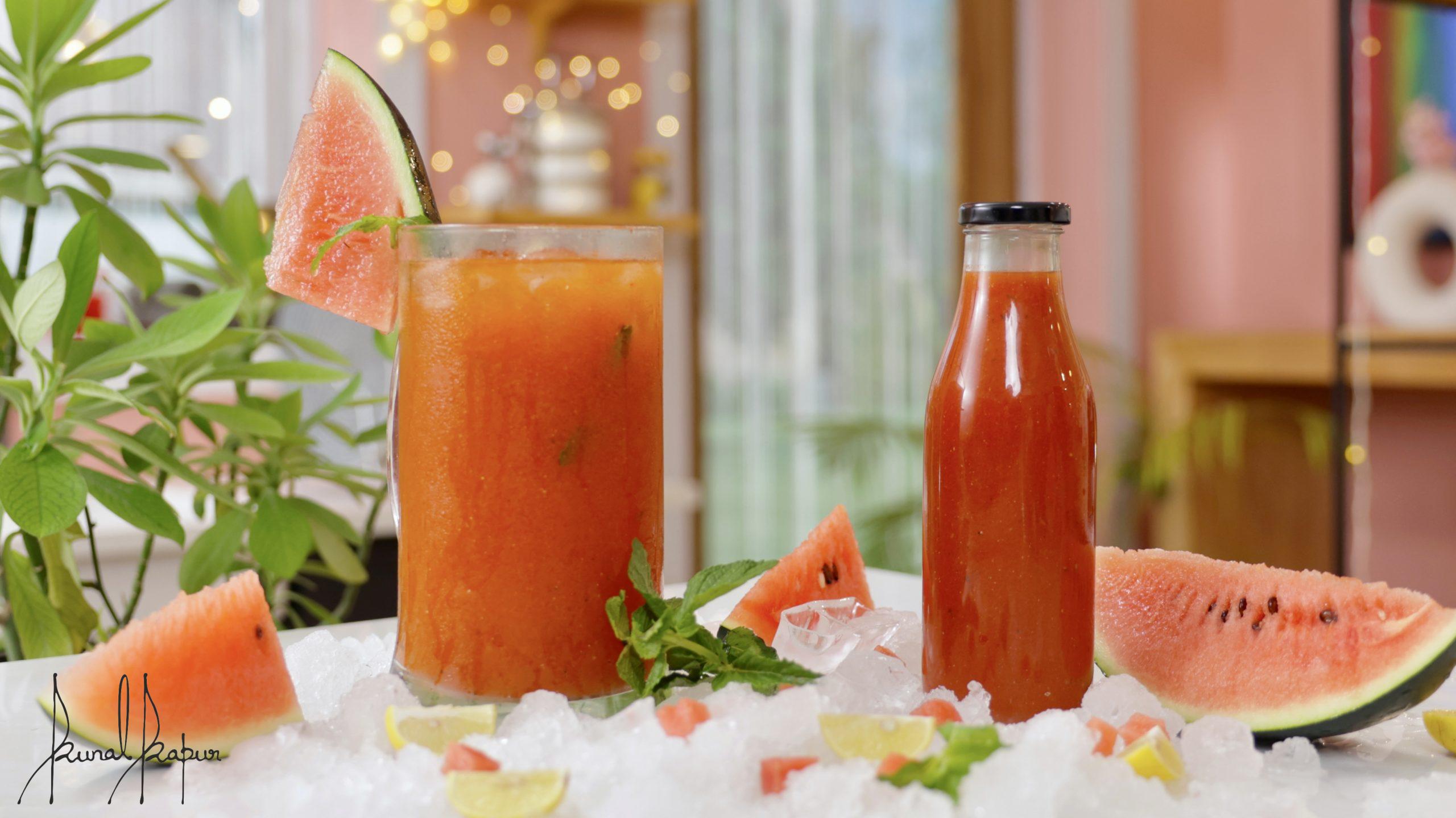 Chatpata Watermelon Panna | Watermelon Mocktail Drink - Chef Kunal Kapur