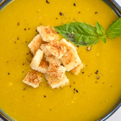 pumpkin basil soup