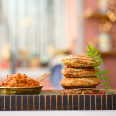 Instant Dosai with chutney