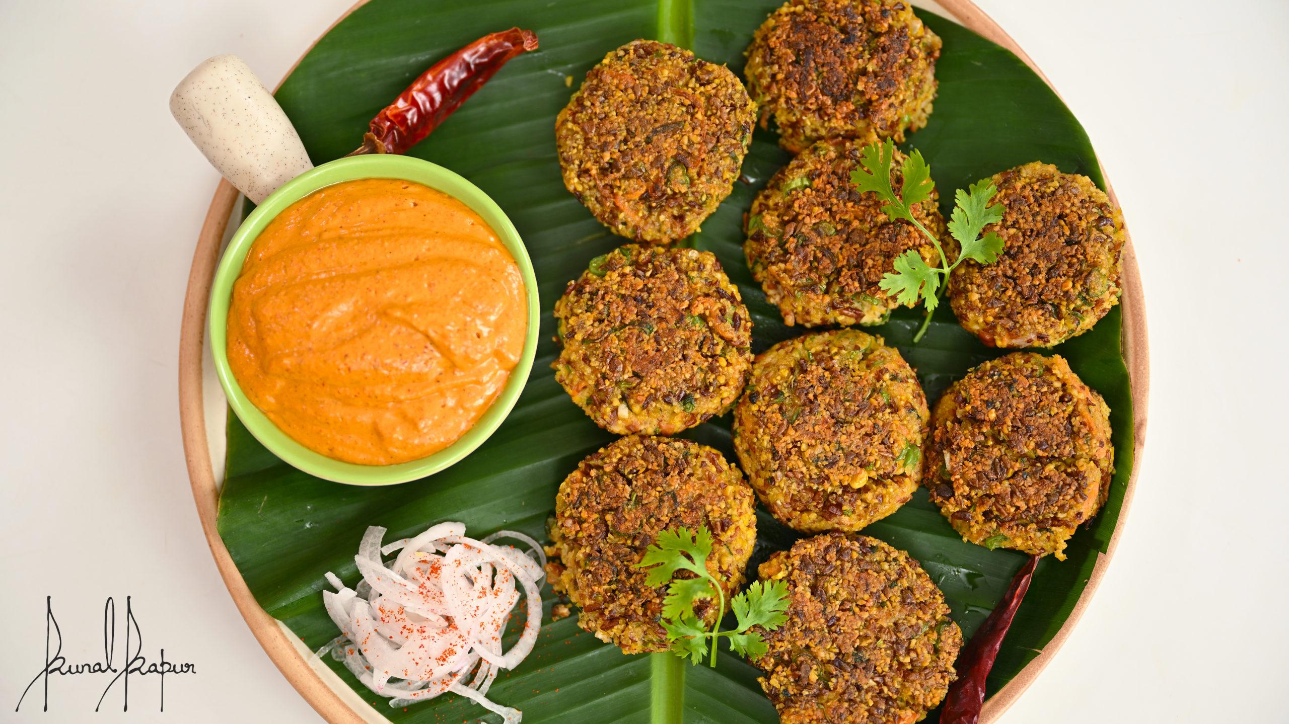 Kala Chana Kebab | Chilli Yogurt Dip  - Chef Kunal Kapur