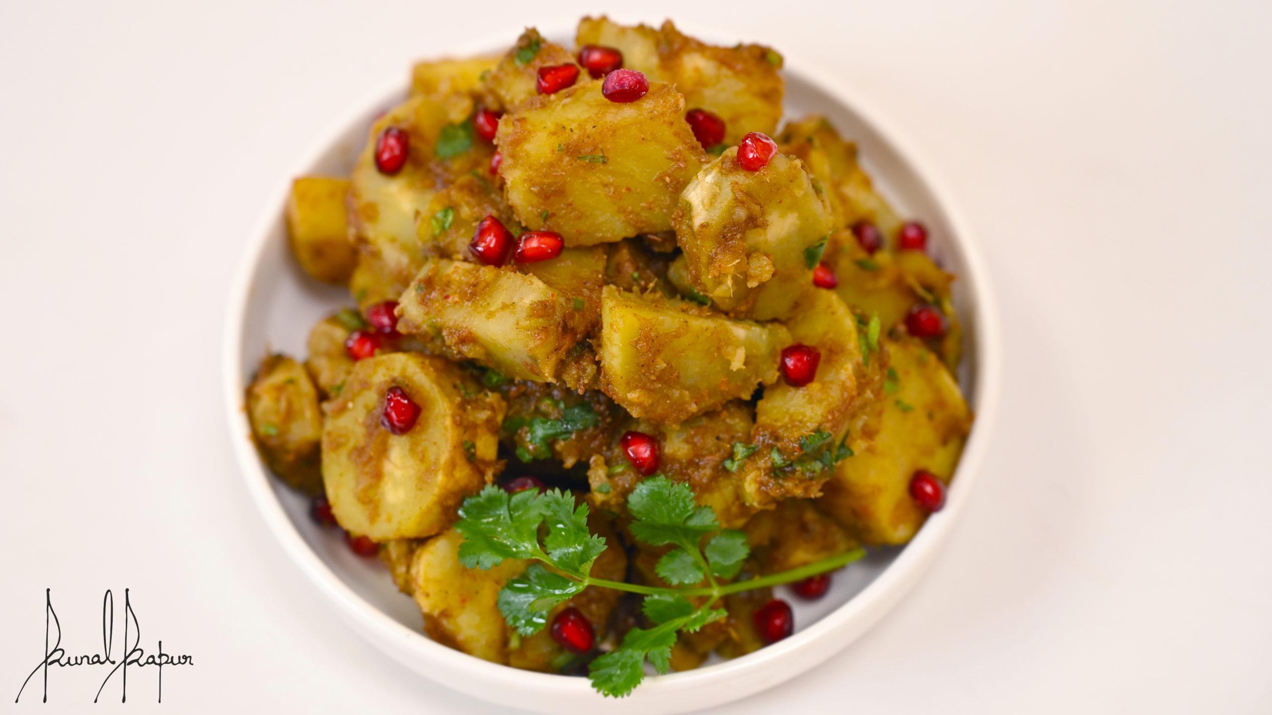 Shakarkandi Ki Chaat | Sweet Potato Salad | Quick Instant Chutney - Chef Kunal Kapur