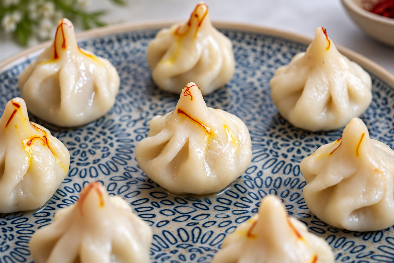 Ukadiche Modak | Classic Handmade Steamed Modak For Ganpati